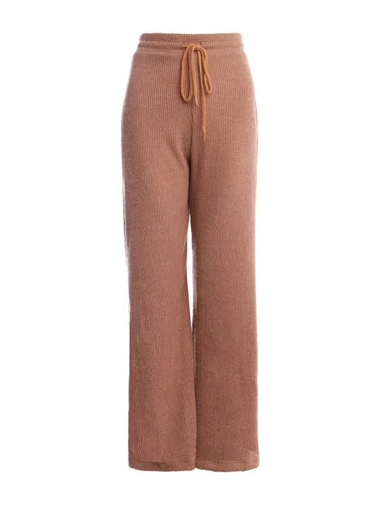 Wide Leg Beige Pants