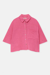 CROPPED PINK SHIRT