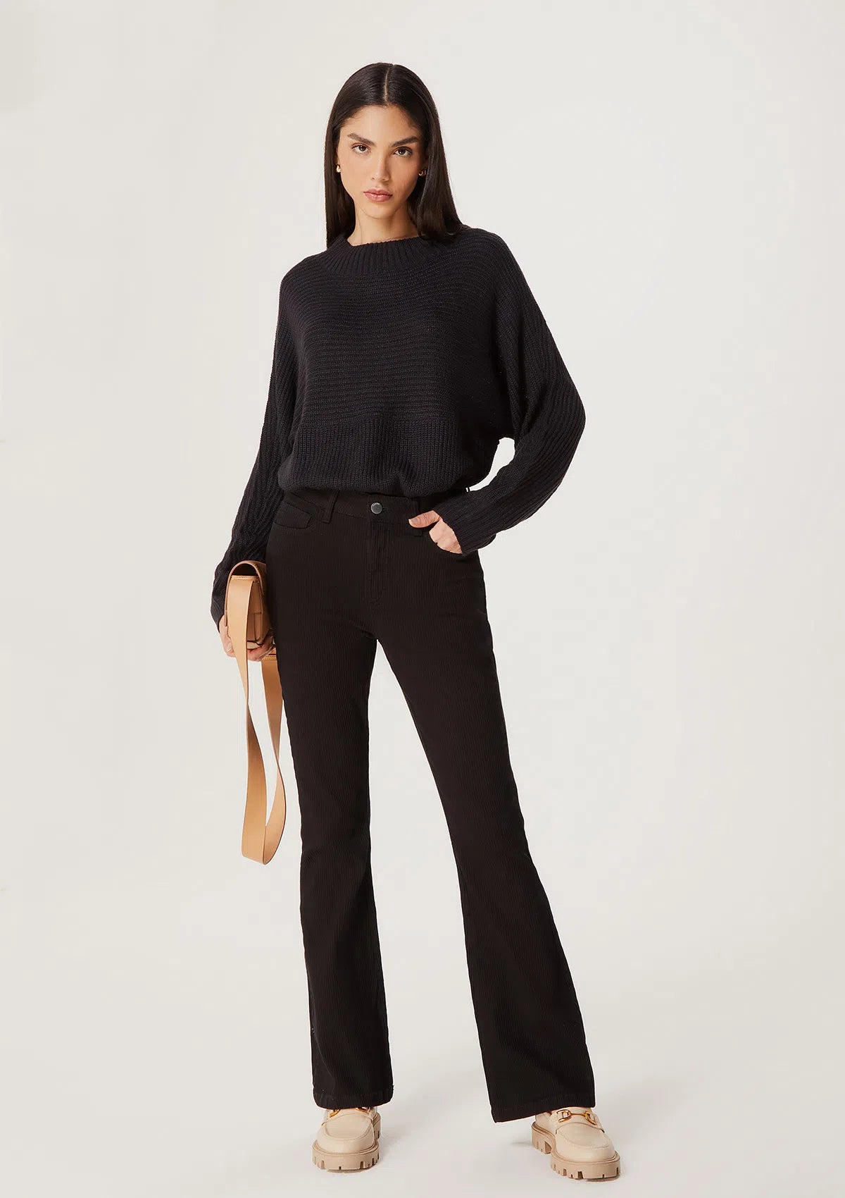 High Waist Flare Pants