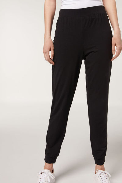 Pantalones deportivos Supima Cotton - Negro